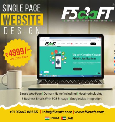 Single Page Website Development